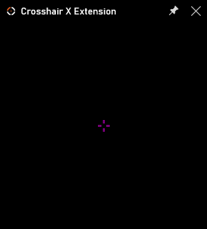 CrosshairX Enhanced Game Bar Integration